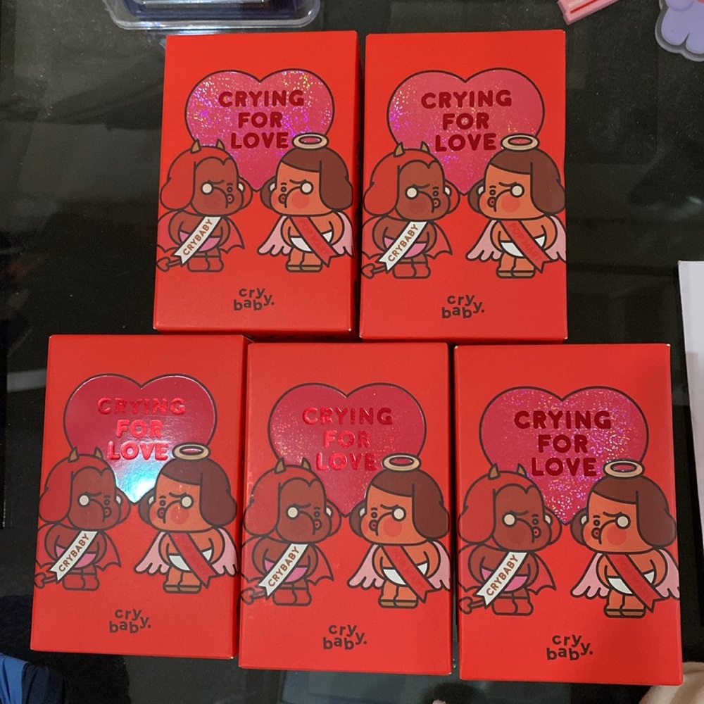 Pop Mart Crybaby Crying for Love Series Blind Boxes